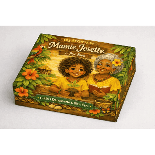 Coffret enfant cheveux crépus – soins cheveux et livre | Mamie Josette