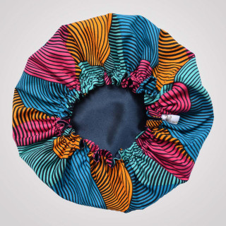 Bonnet en satin - Ti Pyé Bwa (6 - 11 ans)