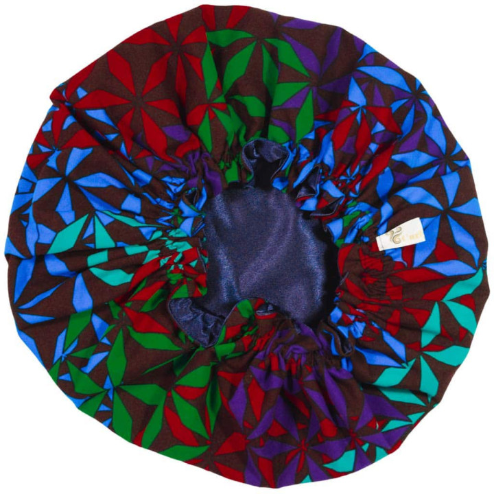 Bonnet en satin - Ti Pyé Bwa (6 - 11 ans)